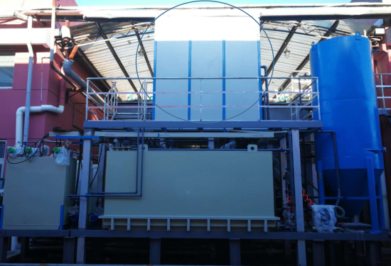 上海某金属表面处理厂表三排放提标工程